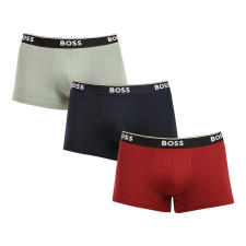 3PACK Férfi boxeralsó BOSS többszínű (50517827 967) L férfi alsó