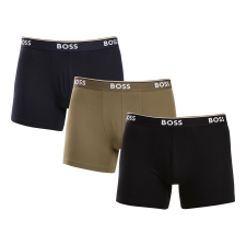 3PACK Férfi boxeralsó BOSS többszínű (50517828 983) M férfi alsó
