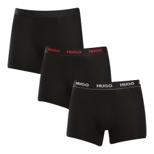 3PACK Férfi boxeralsó HUGO fekete (50517886 991) L férfi alsó