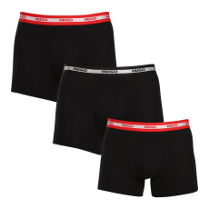  3PACK Férfi boxeralsó HUGO fekete (50520475 962) M