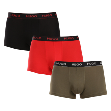 3PACK Férfi boxeralsó HUGO többszínű (50517878 985) XXL férfi alsó