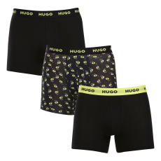  3PACK Férfi boxeralsó HUGO többszínű (50517887 983) L