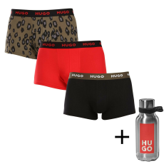  3PACK Férfi boxeralsó HUGO többszínű (50517894 981) L