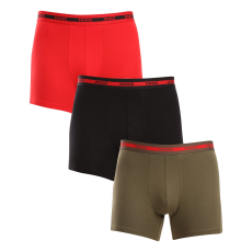  3PACK Férfi boxeralsó HUGO többszínű (50520475 971) M