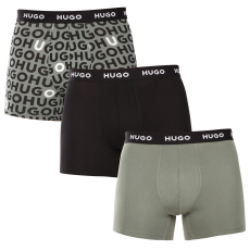  3PACK Férfi boxeralsó HUGO többszínű (50532559 965) M