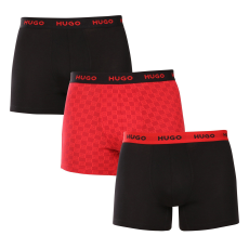  3PACK Férfi boxeralsó HUGO többszínű (50532559 966) XL