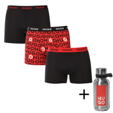  3PACK Férfi boxeralsó HUGO többszínű (50532559 982) XL férfi alsó