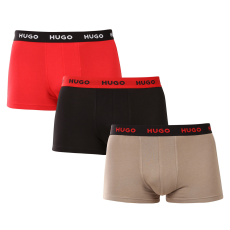  3PACK Férfi boxeralsó HUGO többszínű (50532611 979) M