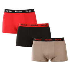 3PACK Férfi boxeralsó HUGO többszínű (50532611 979) XXL férfi alsó