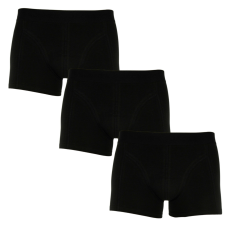  3PACK Férfi boxeralsó Jack and Jones fekete (12127816 - black) M