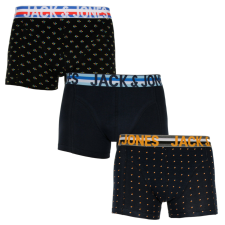 3PACK Férfi boxeralsó Jack and Jones többszínű (12151351) L férfi alsó