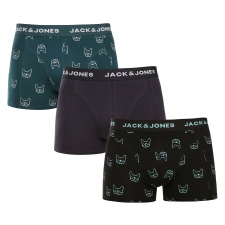 3PACK Férfi boxeralsó Jack and Jones többszínű (12275817) L férfi alsó
