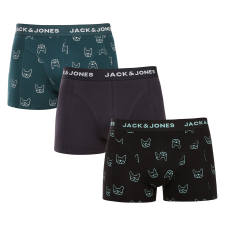  3PACK Férfi boxeralsó Jack and Jones többszínű (12275817) M férfi alsó