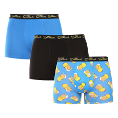  3PACK Férfi boxeralsó The Simpsons többszínű (PO39683/3) L