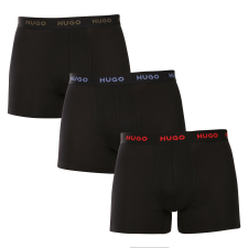 3PACK férfi boxeralsók HUGO fekete (50532613 972) XL férfi alsó