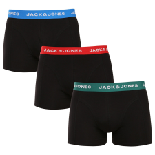  3PACK férfi boxeralsók Jack and Jones fekete (12271554) XL férfi alsó