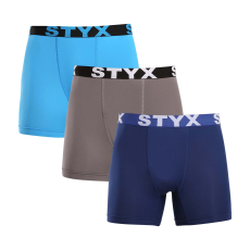  3PACK Férfi funkcionális boxeralsó Styx többszínű (3W96839) M