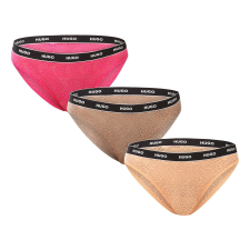  3PACK női bugyi HUGO többszínű (50535254 960) M bugyi, női alsó
