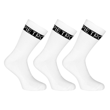 3PACK Pietro Filipi zokni sport magas fehér (3POB1) XL férfi zokni