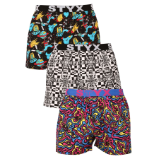 3PACK Tarka Férfi boxeralsó art Styx sport gumi (3B14051) M férfi alsó
