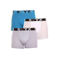  3PACK tarka long férfi boxeralsó Styx sport gumi (U9696167) M