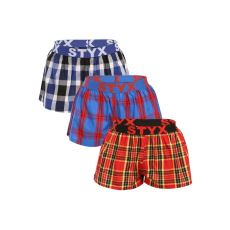  3PACK tarka női boxeralsó Styx sport gumi (3T10469) M