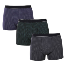 3PACK többszínű Andrie férfi boxeralsó (PS 5790) M férfi alsó