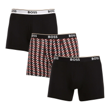 3PACK többszínű BOSS férfi boxeralsó (50524533 963) M férfi alsó
