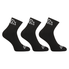  3PACK zokni Styx bokazokni fekete (3HK960) M