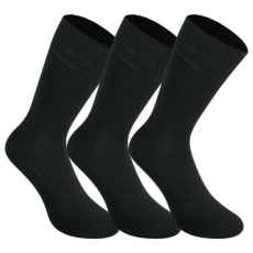  3PACK zokni Styx magas bambusz fekete (3HB960) S