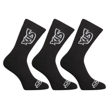 3PACK zokni Styx magas fekete (3HV960) L férfi zokni