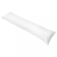 40x145 cm Fehér oldal alvó testpárna lakástextília