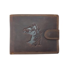  417797 701 Giorgio Carelli motívumos pénztárca lófej pénztárca