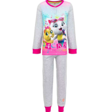  44 Cats pizsama Cicusok/Csacska Macskák SZÜRKE PINK 9 év (134 cm)
