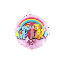 45 cm-es My little pony kerek fólia lufi party kellék