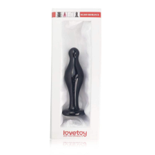 4.5" Glass Romance Anal Plug Black műpénisz, dildó