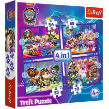 4 az 1-ben puzzle hősök – Mancs őrjárat puzzle, kirakós