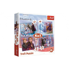 4 az 1-ben puzzle Jégvarázs - Utazás az ismeretlenbe puzzle, kirakós