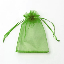 4 darabos organza tasak, zacskó – Kicsi – Zöld party kellék