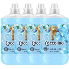  4 db Coccolino Blue Splash Öblítő koncentrátum 272 mosás 4x1700ml tisztító- és takarítószer, higiénia
