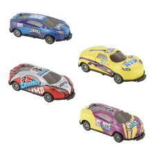  4 db-os szaltózó kisautó – kaszkadőrautó szett különböző színekben (BBJ) autópálya és játékautó