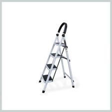  4 fokos háztartási létra,  fehér SLH1350 létra és állvány