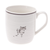 4-Home Cirmos macska porcelán bögre, 345 ml