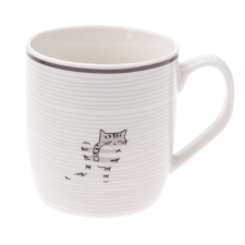 4-Home Cirmos macska porcelán bögre, 345 ml bögrék, csészék