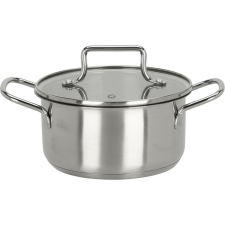 4-Home EH Rozsdamentes acél lábas, 16 cm átmérő, 16 cm átmérőjű edény