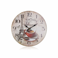 4-Home Falióra Cafe Paris, átmérő 34 cm falióra