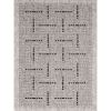 4-Home Floorlux 20008 darabszőnyeg ezüst/fekete, 160 x 230 cm, 160 x 230 cm