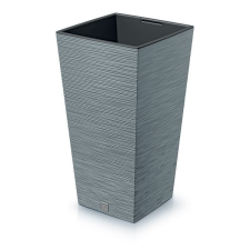 4-Home FURU SQUARE virágtartó 24 cm, szürke, szürke, 24 cm kerti tárolás