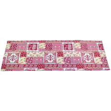 4-Home Patchwork asztali futó piros, 32 x 96 cm lakástextília