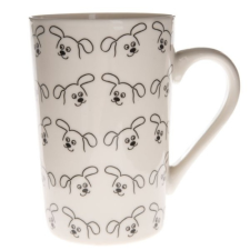 4-Home Porcelánbögre kutyafejekkel,370ml bögrék, csészék